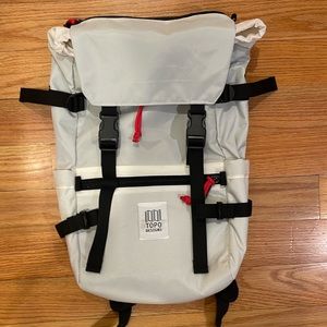 TOPO Designs White Bakcpack